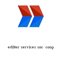 Logo edilter services soc  coop