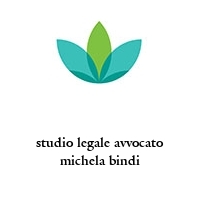 Logo studio legale avvocato michela bindi