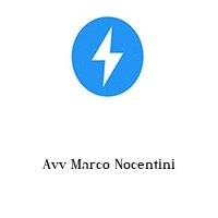 Avv Marco Nocentini