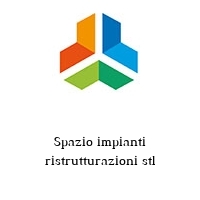 Logo Spazio impianti ristrutturazioni stl