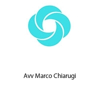 Avv Marco Chiarugi