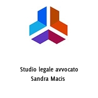 Logo Studio legale avvocato Sandra Macis 