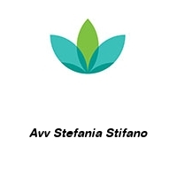 Avv Stefania Stifano