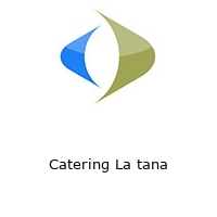 Logo Catering La tana