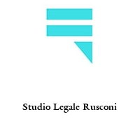 Studio Legale Rusconi