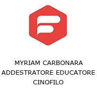Logo MYRIAM CARBONARA ADDESTRATORE EDUCATORE CINOFILO
