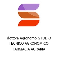 Logo dottore Agronomo  STUDIO TECNICO AGRONOMICO FARMACIA AGRARIA