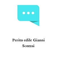 Perito edile Gianni Scozzai