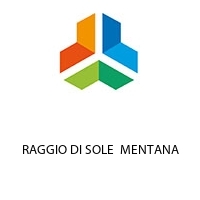 RAGGIO DI SOLE MENTANA