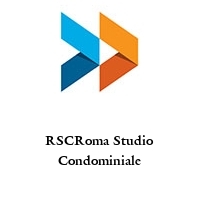 Logo RSCRoma Studio Condominiale