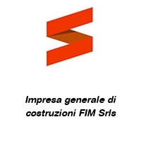 Logo Impresa generale di costruzioni FIM Srls