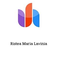 Logo Ristea Maria Lavinia
