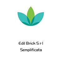 Logo Edil Brick S r l Semplificata