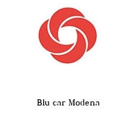 Logo Blu car Modena