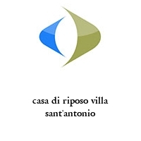 Logo casa di riposo villa sant'antonio