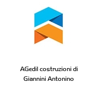 Logo AGedil costruzioni di Giannini Antonino