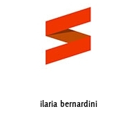 Logo ilaria bernardini