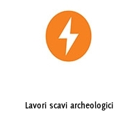 Logo Lavori scavi archeologici