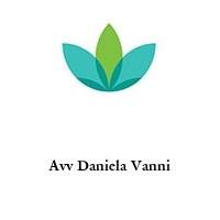 Avv Daniela Vanni