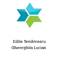 Logo Edile Teodorescu Gheorghita Lucian 