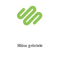 Logo Milan gabriele