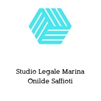 Logo Studio Legale Marina Onilde Saffioti