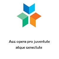 Logo Ass opera pro juventute atque senectute 
