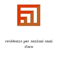 Logo residenza per anziani anni d'oro