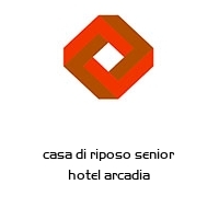 Logo casa di riposo senior hotel arcadia