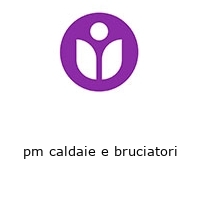 Logo pm caldaie e bruciatori