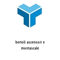 Logo bertoli ascensori e montascale