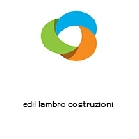 Logo edil lambro costruzioni 