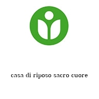 Logo casa di riposo sacro cuore