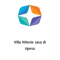 Logo Villa Vittorio casa di riposo