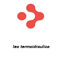 Logo leo termoidraulica