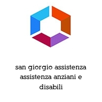 Logo san giorgio assistenza assistenza anziani e disabili