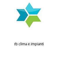 Logo rb clima e impianti