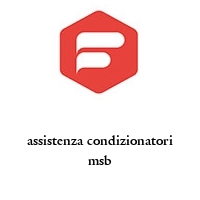 assistenza condizionatori msb