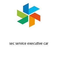 Logo sec service executive car