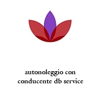 Logo autonoleggio con conducente db service