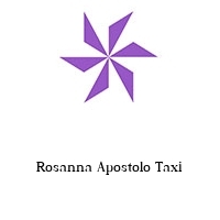 rosanna apostolo taxi