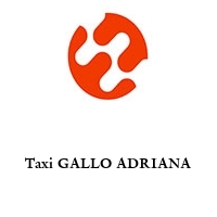 Logo Taxi GALLO ADRIANA