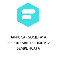 janix car societa' a responsabilita' limitata semplificata