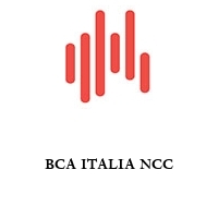 Logo BCA ITALIA NCC