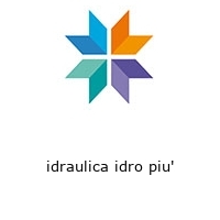 idraulica idro piu'