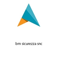 bm sicurezza snc