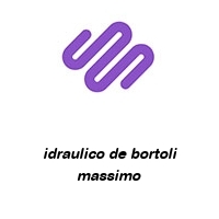 idraulico de bortoli massimo