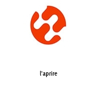l'aprire