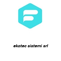 ekotec sistemi srl