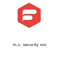 m.c. security snc